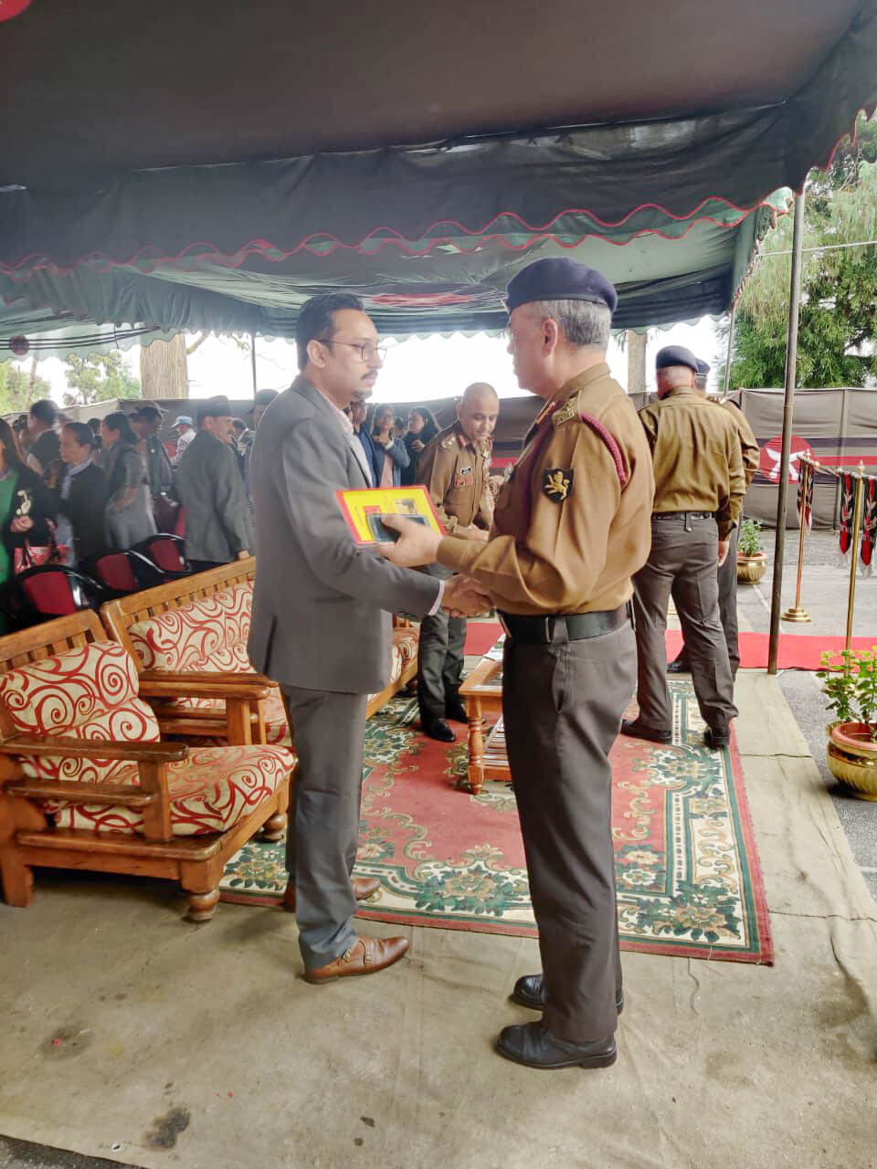 Interaction with The Veterans of The Gorkha Rifles