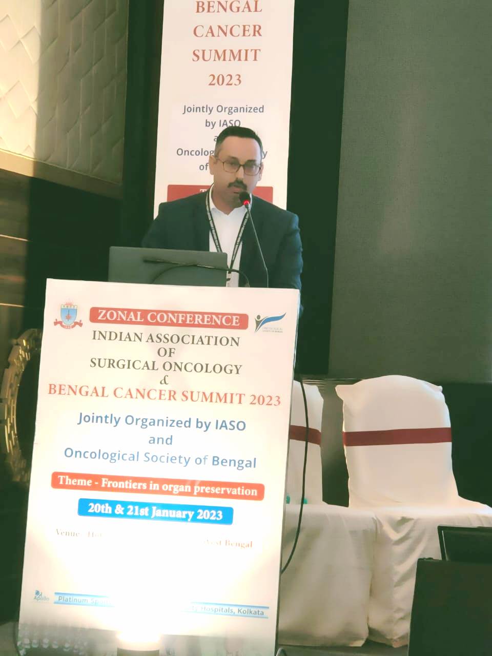 Participating in Indian Association of Surgical Oncology - Eastern Zonal Conference 2023